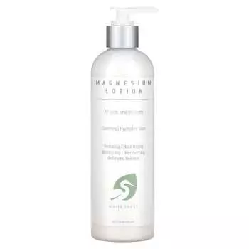 White Egret Personal Care, лосьон с магнием, 12 жидких унций (355 мл)