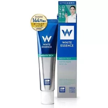 White Essence Breathtech Профилактика неприятного запаха изо рта травяной мятный вкус флакон [квази-лекарства] зубной пасты, (1 Дыхательная техника)