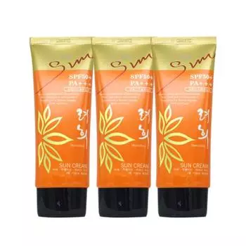 White Oksaeng Ryeo Hee-ae Premium Sun Cream (SPF50+/PA+++), 3 packs, 60ml