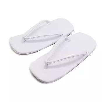 White pearl leather sole in setta/Made Japan/14-White-M