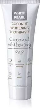 White Pearl Pap Coconut Whitening Dentifrice Blanchissant TU прозрачный