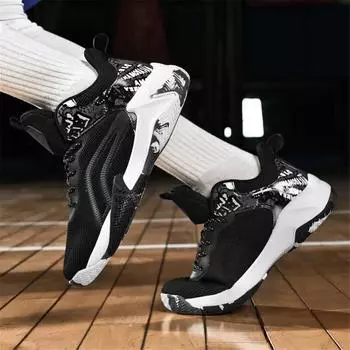 White Spring Man Basketball Spring-autumn High Boots Shoes Boots Sneakers Sport Super Offers Sepatu On Sale Sapatenis 38