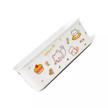 Белый прочный и с полированными боками корзина длительного использования без запаха экологически чистое хранение с долговечным хранением