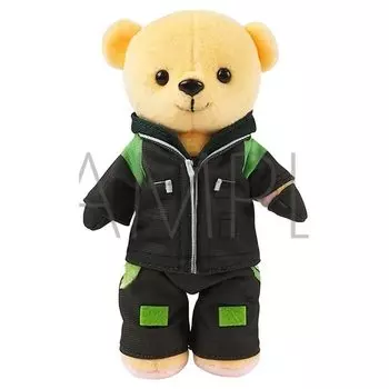 White Tails Kumameito Set (Stuffed Mascot and Costume Set) Shark-kun