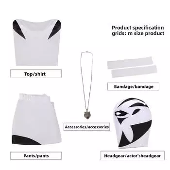White Tiger Marvel Cosplay Character Costumes Acgn Exhibition Set Outfit S