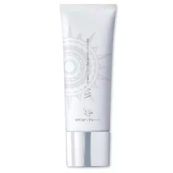 White Veil УФ-защитная основа под макияж УФ-тонирование SPF50 Увлажнение Прозрачность Улучшение морщин [Солнцезащитный крем нехимического происхождения] PA++++ белый