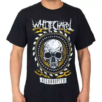 Футболка унисекс с надписью WHITECHAPEL Recorrupted Brand S
