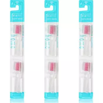 Whitening Cafe Home Ionic Toothbrush Whitening Toothbrush Stain Removal Plaque Removal Negative Ion Head Replaceable x Rubber Soft Soft 6 [Soft