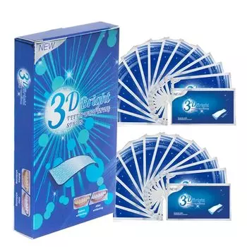 Whitening Sheet Whitening 28 Days Teeth Yellowing Removal Easy Tooth Brushing 28 Times Contains 56 Sheets