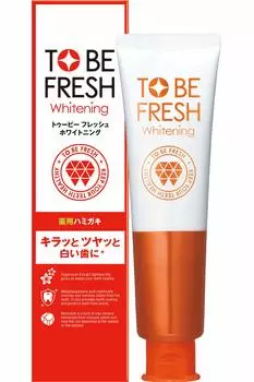 Whitening Toothpaste Powder Toobee Fresh 100g Medicinal [Quasi-drug]