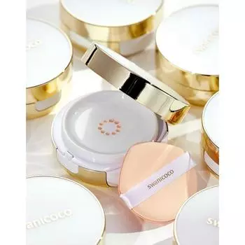 [Whitening/Wrinkle improvement/UV protection] Glow Pact (No. 21/No. 23) main product + refill set