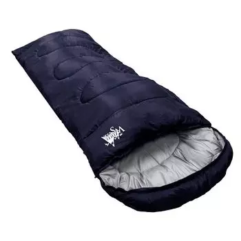 WHITESEEK 2025 Model Sleeping Bag Sleeping Bag Envelope Type Cold Wide Mummy Type Camping Outdoor Compact Washable Graphene Artificial Down 3D Fiber тёмно-синий