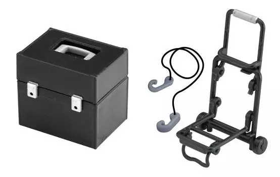 Who I get Series Folding carrier and suitcase 2 2 types wins? ! it! ! (aluminum case/carrier black)