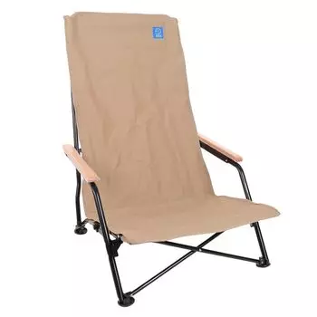 Whole Earth Chair Chair Camp HIGH BACK BONFIRE CHAIR WE2PDC40 BG (Beige/FF)