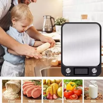 Wholesale Digital Household Products 5kg 10kg 11lb Balance Digital Electronic Kitchen Scale Kitchen Food Scale