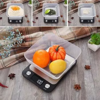 Оптовая продажа цифровых бытовых товаров 5 кг 10 кг 11 фунтов баланс цифровые электронные кухонные весы кухонные пищевые весы