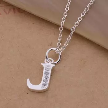 Wholesale High Quality Silver Plated Fashion Jewelry Chains Necklace Pendant WN-216 45cm