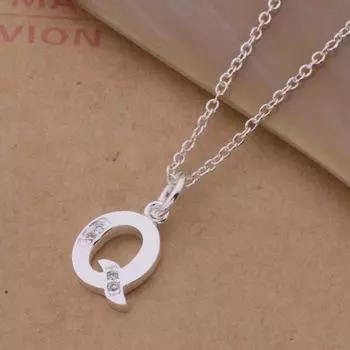 Wholesale High Quality Silver Plated Fashion Jewelry Chains Necklace Pendant WN-223 45cm