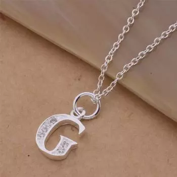 Wholesale High Quality Silver Plated Fashion Jewelry Chains Necklace Pendant WN-213 45cm