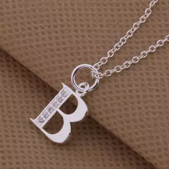 Wholesale High Quality Silver Plated Fashion Jewelry Chains Necklace Pendant WN-208 45cm