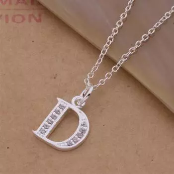 Wholesale High Quality Silver Plated Fashion Jewelry Chains Necklace Pendant WN-210 45cm