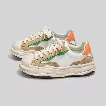 Оптовая продажа новых маленьких белых туфель женские Ins растворяющиеся туфли корейской версии повседневные универсальные спортивные туфли для пап 39 чёрный