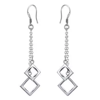 Wholesale SAY Silver Plated Fashion Jewellry Women s Earrings WE006
