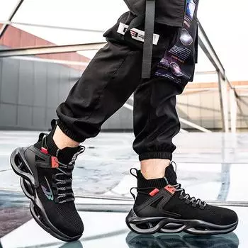 Wholesale Work Steel Toe Safety Shoes Industrial Lightweight Comfortable Work Shoes серый