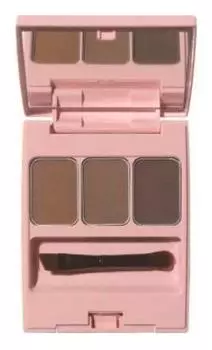 WHOMEE Пудра для бровей Темная ( коричневый) коричневый