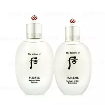 Whoo Gongjinhyang Seol Whitening Balancer 150 мл + лосьон 110 мл набор, 1 набор