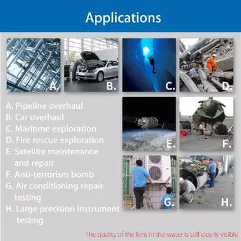 Wi-Fi эндоскопическая камера HD 1200P водонепроницаемый осмотр USB-эндоскоп 8LED бороскоп для Android IOS