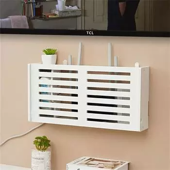 Wi-Fi роутер ящик для хранения розеток корпус для телевизора настенное крепление крышка для скрытия кабеля переключатель полка держатель для домашнего офиса подвесные органайзеры