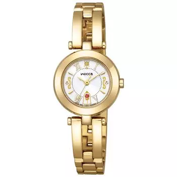 Wicca Solar Tech Disney Collection Водонепроницаемый теплый золотой золотой [Citizen] KP5-221-13 женский
