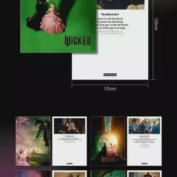 Wicked Deco Pack Postcard Set