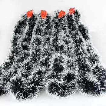 Wide Vibrant 9cm 2m Plastic Tinsel Streamers For Elegant Wedding And Displays Holiday