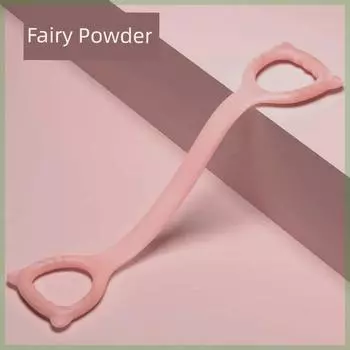 [Widen and Thicken] Open Shoulder Beauty Back Chest Expander Yoga Training Fitness High Resistance Yoga Back Chest Expander Women Sakura Blossom-Widened thickened [Upgrade]]
