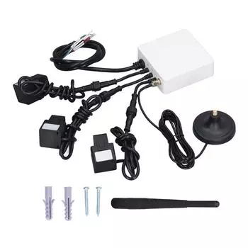 WIFI 3-фазный интеллектуальный счетчик электроэнергии с датчиком уровня воды 3x750A для умного дома