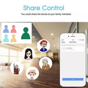 WiFi-IR Пульт ИК-управления Wi-Fi(2.4Ghz) Включенный инфракрасный универсальный пульт дистанционного управления для воздуха чёрный