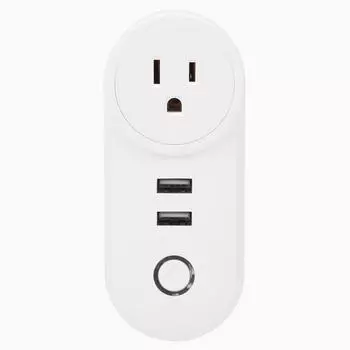 WIFI розетка GTSS125 интеллектуальная USB беспроводная вилка пульт дистанционного управления США AC100240V