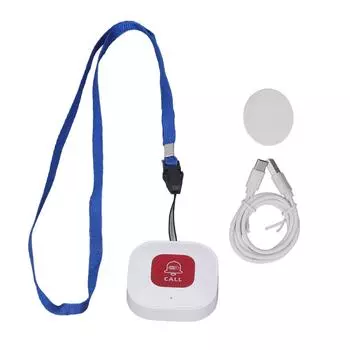 WiFi Smart SOS Кнопка вызова Сигнализация Звонок Беспроводной Пейджер для сиделки Система оповещения медсестры Аварийная ситуация