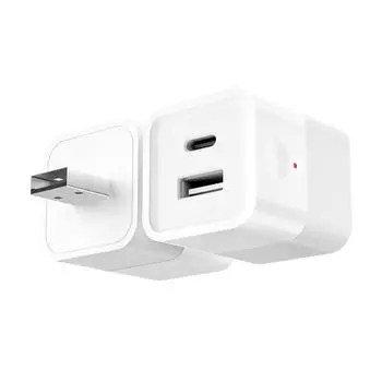 WiFi Smart USB адаптер переключатель синхронизации USB адаптер питания зарядное устройство штекер (белый) КДЕ