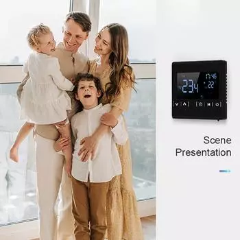 WiFi термостат для подогрева пола с водяным/электрическим отоплением, газовый котел, голосовой регулятор температуры, Alexa, управление Google Home Tuya AC85V-250V