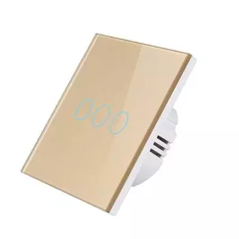 WiFiLight WallSwitch голосовой, не может звонить по телефону Пульт дистанционного управления Умные светильники Сенсорный контроллер для помещений, офисные устройства чёрный