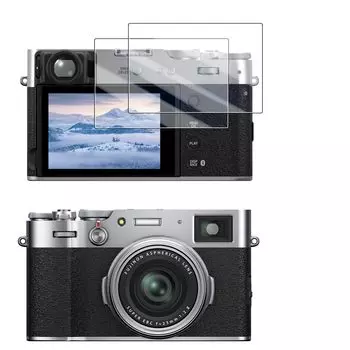 Wigsii Совместимо с Fujifilm X100VI X100V легко нет WXX100VI2 [2 листа] X-E4, ударопрочный, наносится, пузыри”
