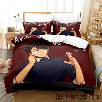 Wilbur Soot are you allright Technoblade lovejoy Комплект постельного белья для мальчиков и девочек Twin Queen King Size Пододеяльник Наволочка Кровать для взрослых EU Single 135x200cm