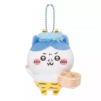Wild Chiikawa Man Usaqi Character Plush Keyring Ornament For Casual And Gift Use Wild Man Pendant