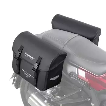 WILD HEART Мотоциклетная седельная сумка Водонепроницаемая сумка Ретро-сумка на заднюю часть 20 л Не требуется дождевик для Sportster Soft Tail Dyna Road King (10л*2)