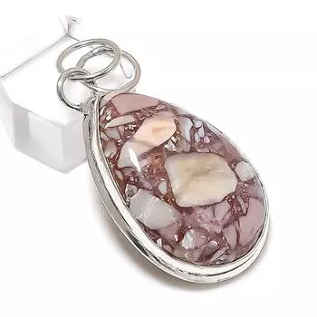 Wild Horse Gemstone Handmade 925 Sterling Silver Jewelry Pendant 1.97 b5b70
