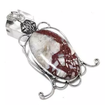 Wild Horse Gemstone Handmade 925 Sterling Silver Gift Jewelry Pendant 3.15 B1N37