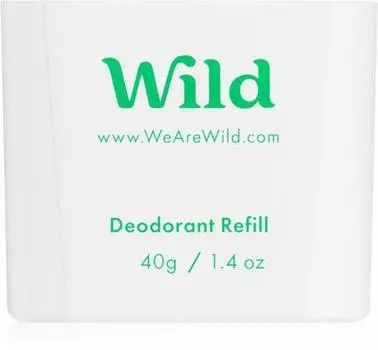 Wild Mint & Aloe Vera dodorant solide recharge TU прозрачный
